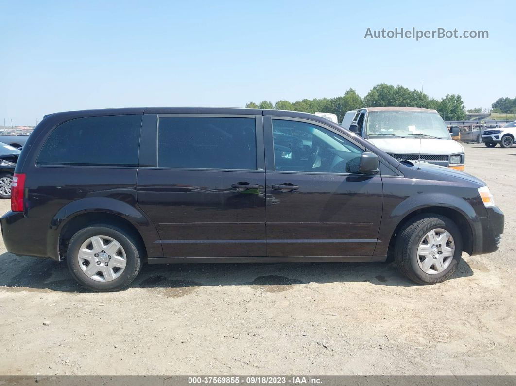 2010 Dodge Grand Caravan Se Black vin: 2D4RN4DE0AR259930