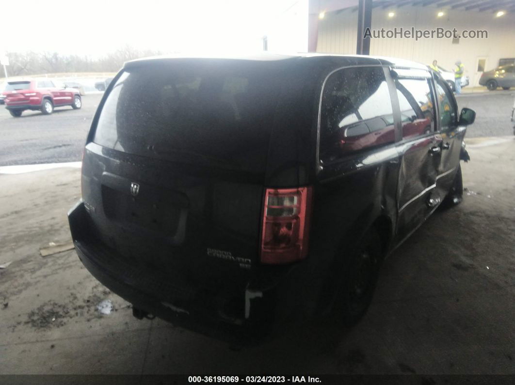 2010 Dodge Grand Caravan Se Black vin: 2D4RN4DE0AR384684