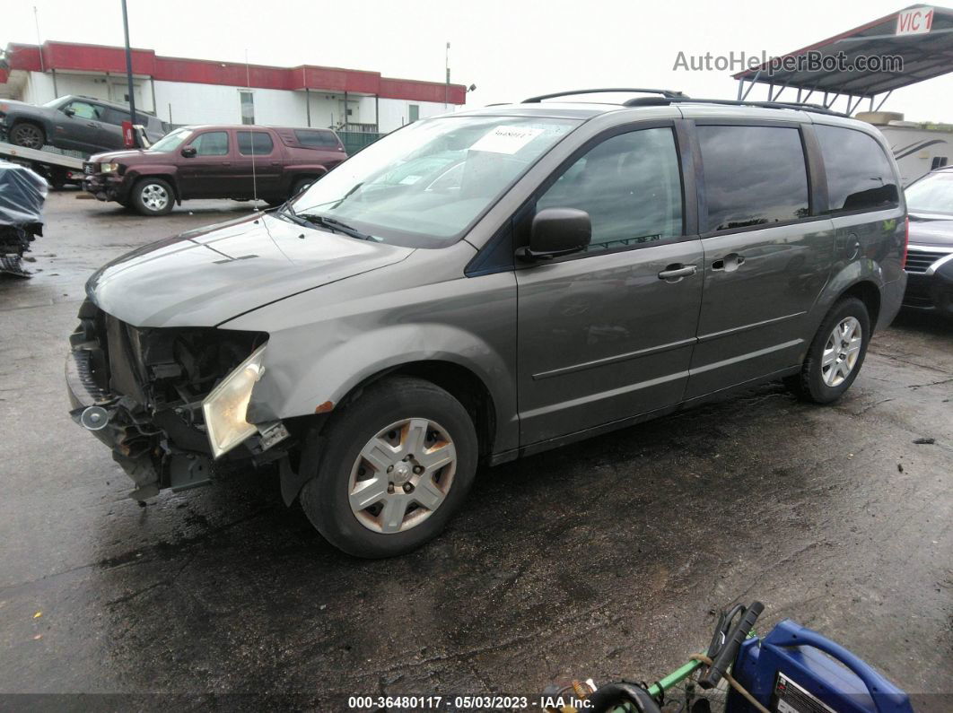 2010 Dodge Grand Caravan Se Gray vin: 2D4RN4DE0AR394423