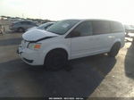 2010 Dodge Grand Caravan Se White vin: 2D4RN4DE0AR491038