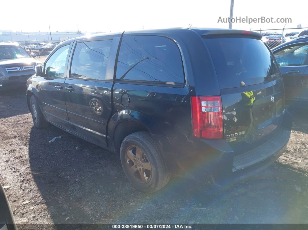 2010 Dodge Grand Caravan Se Black vin: 2D4RN4DE1AR144995