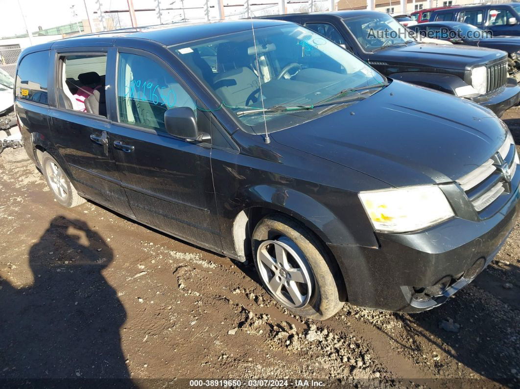 2010 Dodge Grand Caravan Se Black vin: 2D4RN4DE1AR144995