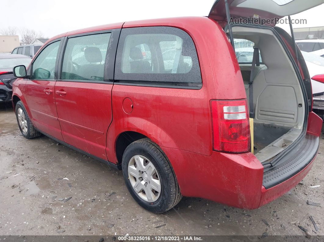 2010 Dodge Grand Caravan Se Red vin: 2D4RN4DE1AR217234