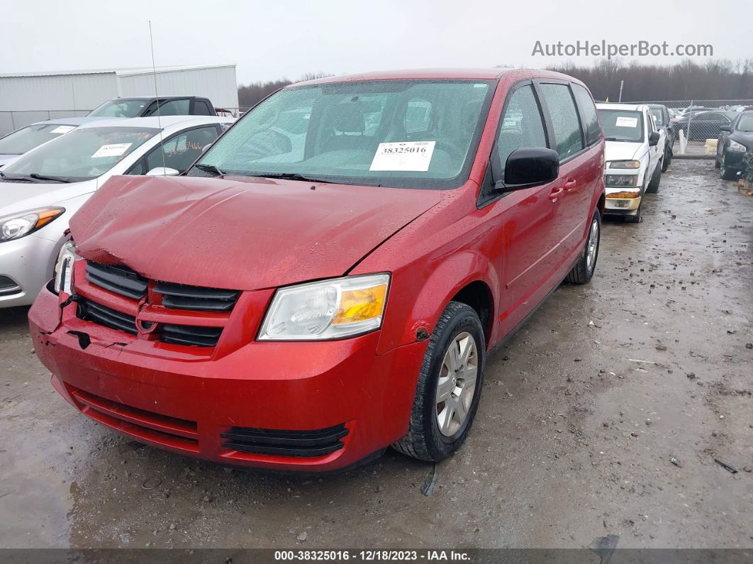 2010 Dodge Grand Caravan Se Red vin: 2D4RN4DE1AR217234