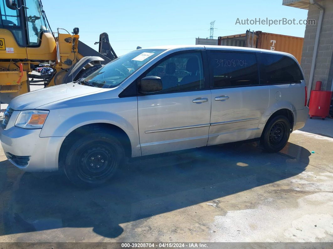 2010 Dodge Grand Caravan Se Silver vin: 2D4RN4DE1AR298123