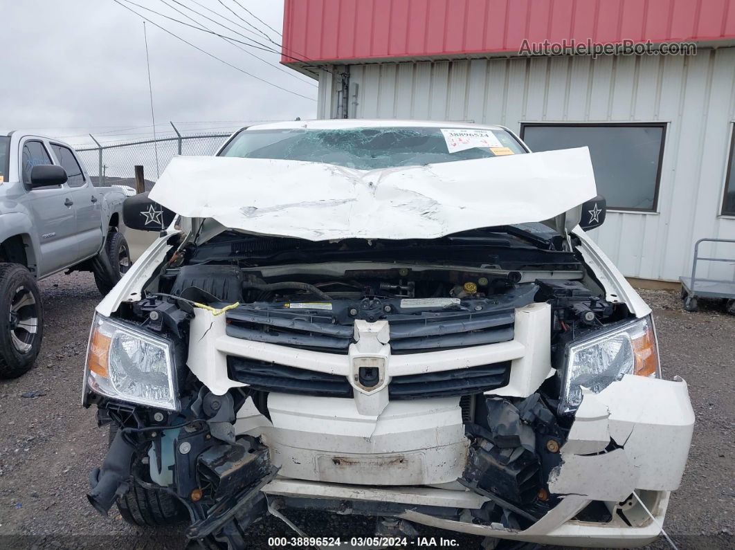 2010 Dodge Grand Caravan Se White vin: 2D4RN4DE1AR326907