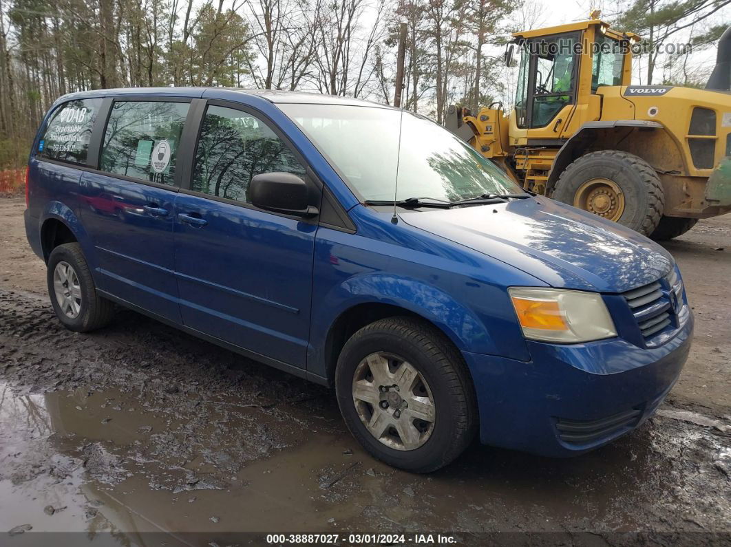 2010 Dodge Grand Caravan Se Blue vin: 2D4RN4DE1AR477634