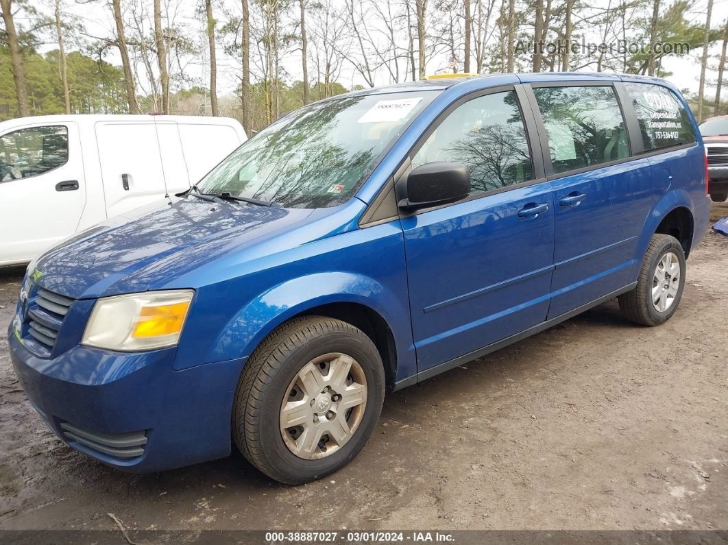 2010 Dodge Grand Caravan Se Blue vin: 2D4RN4DE1AR477634