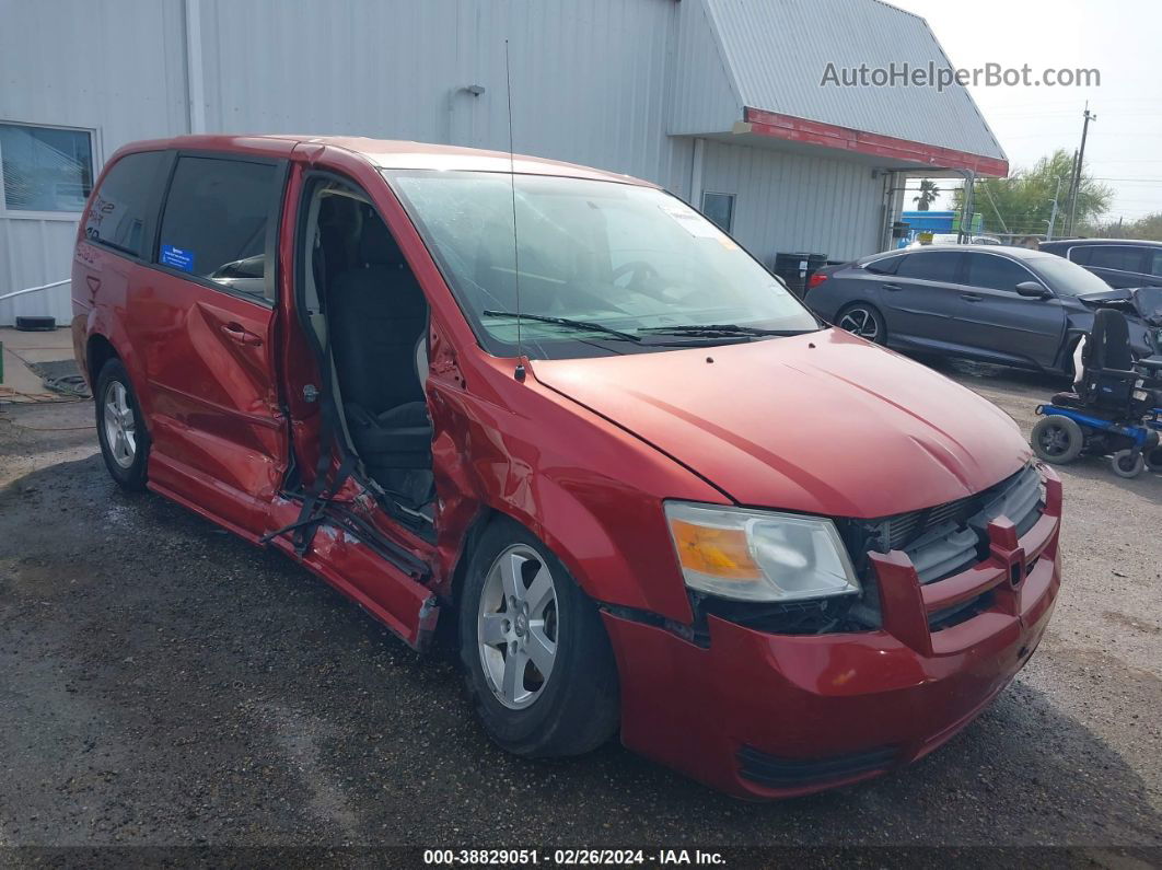 2010 Dodge Grand Caravan Se Red vin: 2D4RN4DE2AR107874