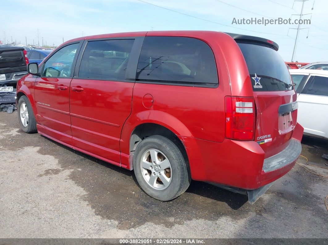 2010 Dodge Grand Caravan Se Red vin: 2D4RN4DE2AR107874