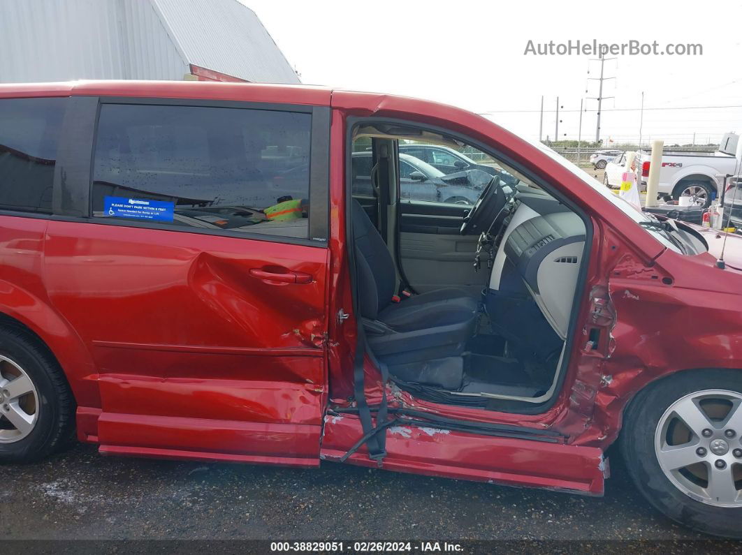 2010 Dodge Grand Caravan Se Red vin: 2D4RN4DE2AR107874