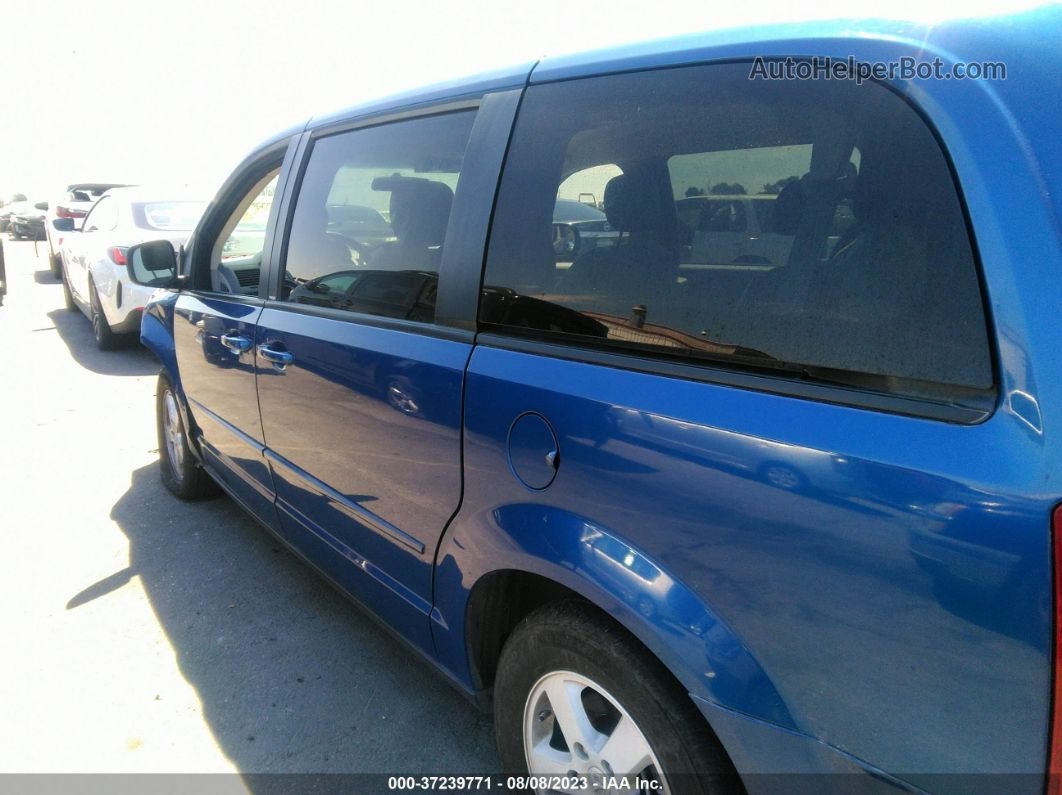 2010 Dodge Grand Caravan Se Синий vin: 2D4RN4DE2AR123606