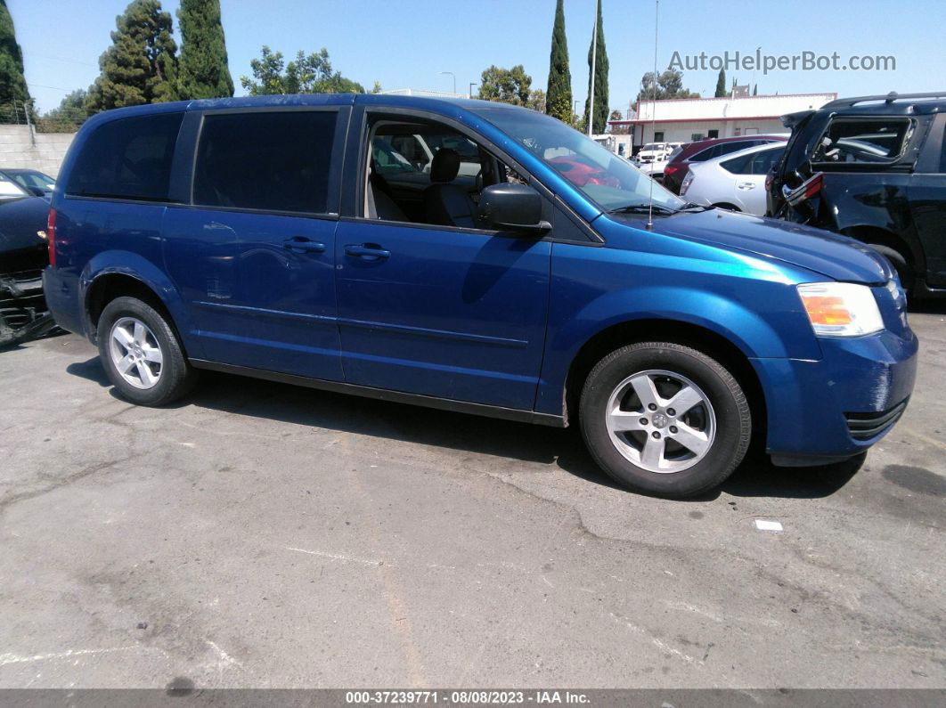 2010 Dodge Grand Caravan Se Blue vin: 2D4RN4DE2AR123606