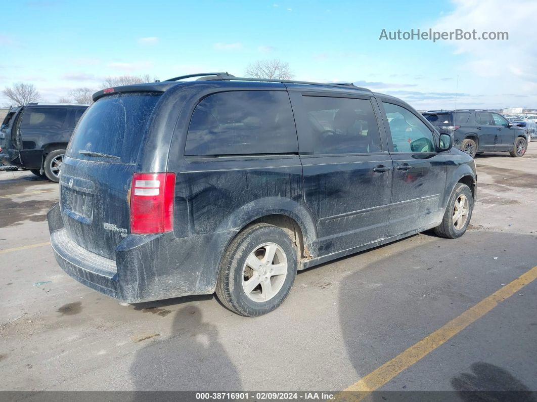 2010 Dodge Grand Caravan Se Black vin: 2D4RN4DE2AR195034