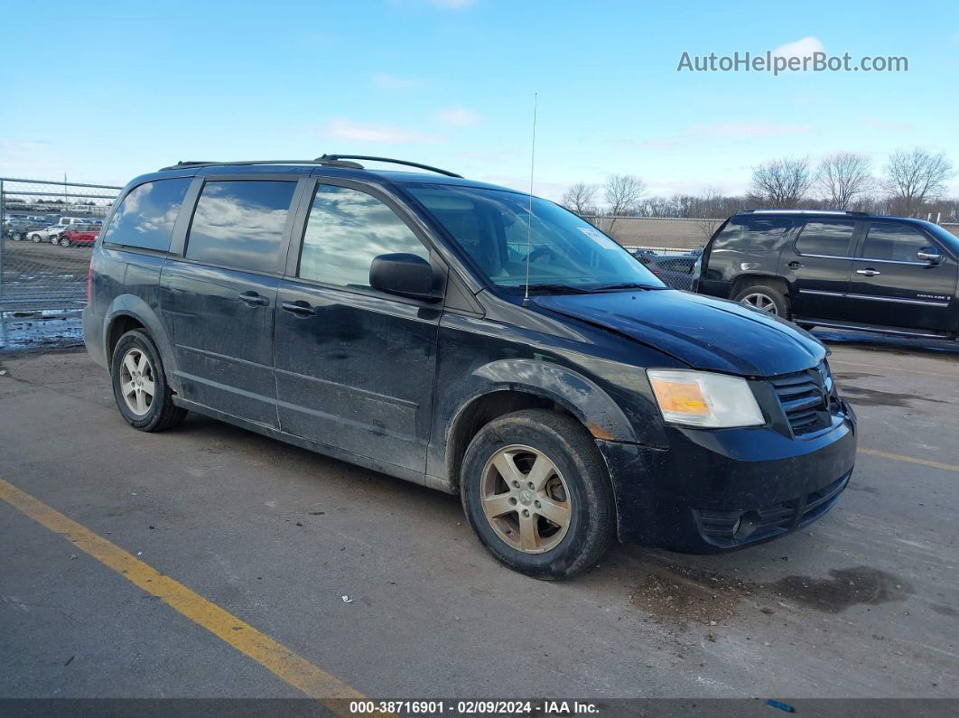 2010 Dodge Grand Caravan Se Black vin: 2D4RN4DE2AR195034