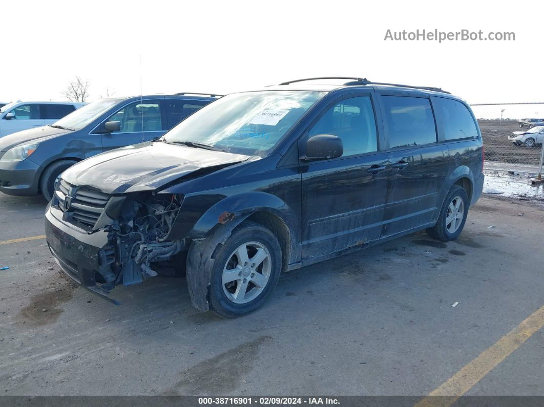 2010 Dodge Grand Caravan Se Black vin: 2D4RN4DE2AR195034