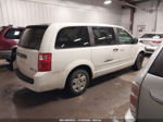 2010 Dodge Grand Caravan Se White vin: 2D4RN4DE2AR477304