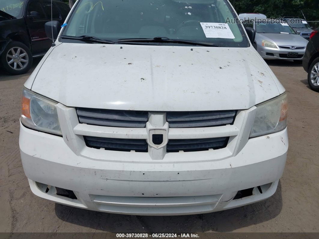 2010 Dodge Grand Caravan Se Белый vin: 2D4RN4DE3AR132878