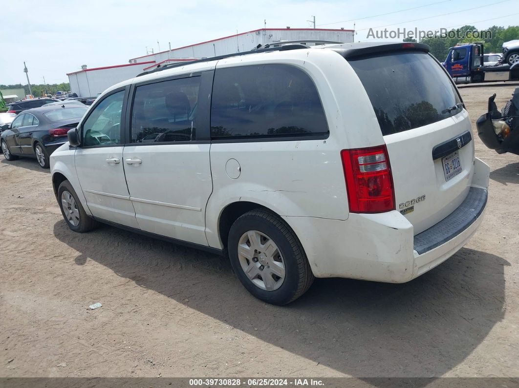 2010 Dodge Grand Caravan Se Белый vin: 2D4RN4DE3AR132878