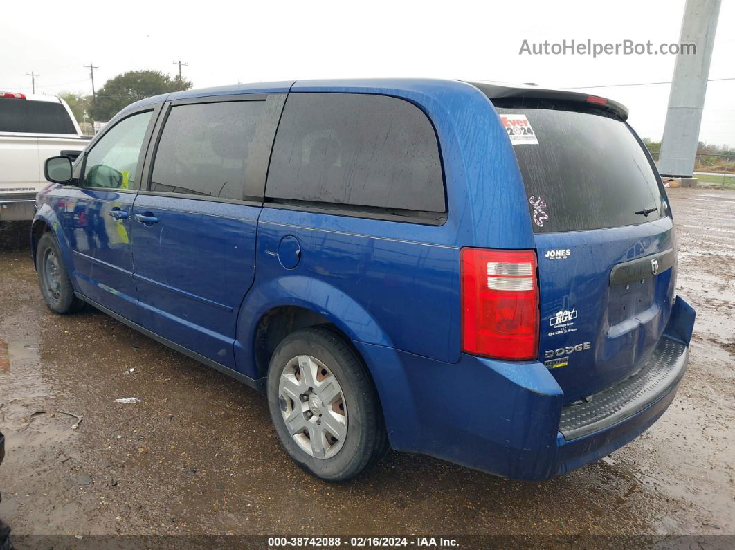 2010 Dodge Grand Caravan Se Синий vin: 2D4RN4DE3AR139829