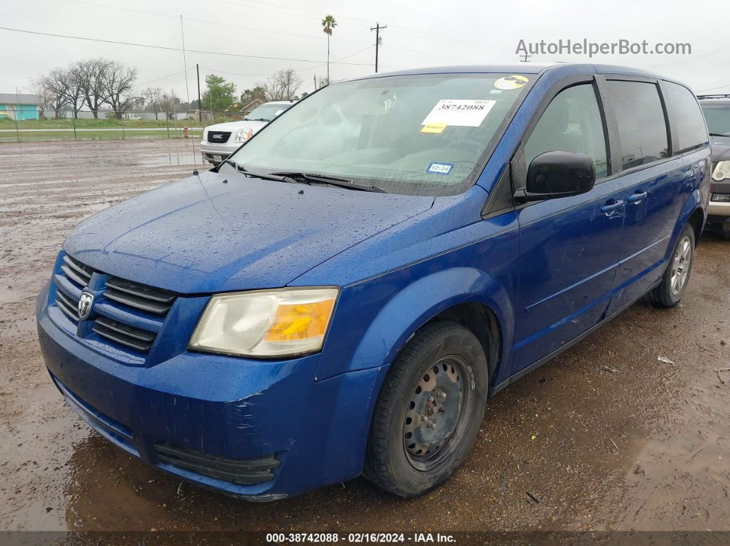 2010 Dodge Grand Caravan Se Синий vin: 2D4RN4DE3AR139829