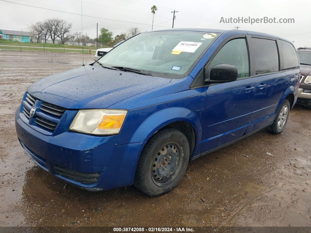 2010 Dodge Grand Caravan Se Blue vin: 2D4RN4DE3AR139829