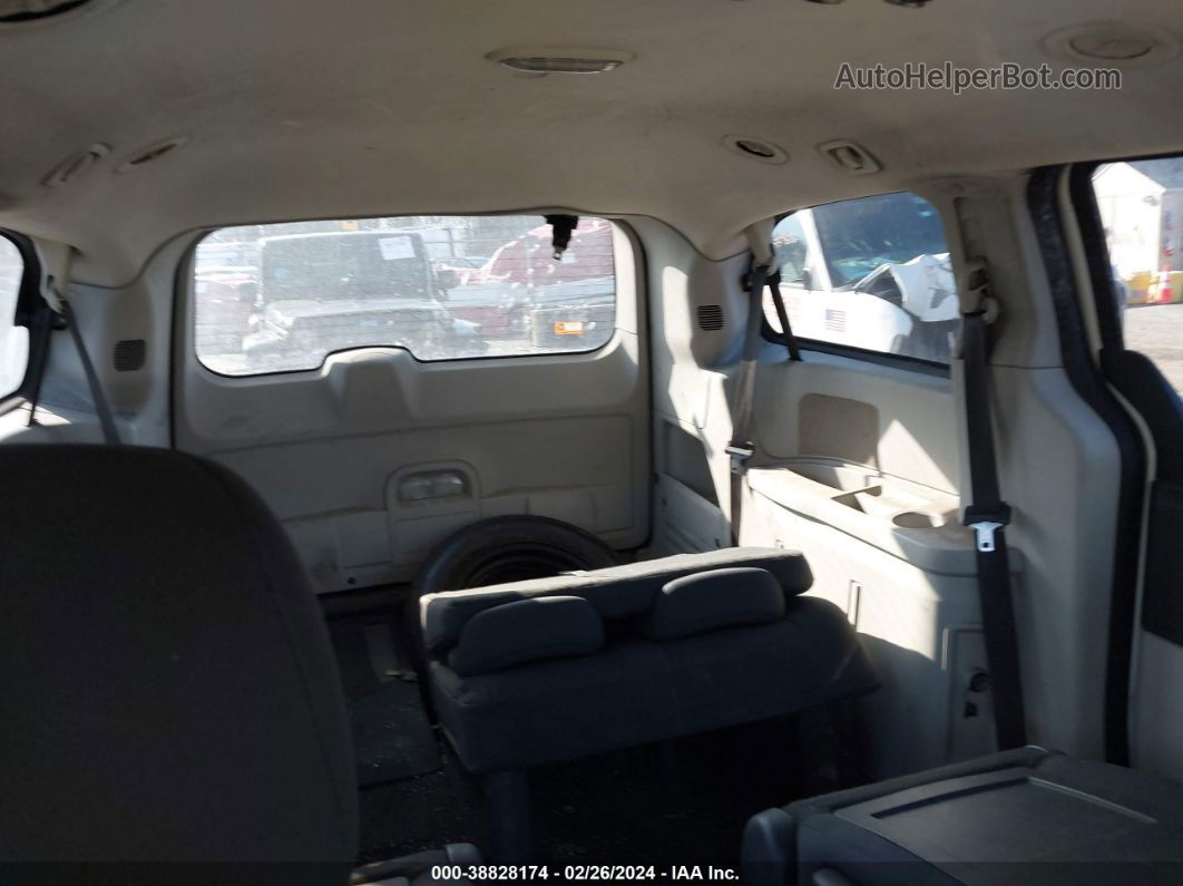 2010 Dodge Grand Caravan Se Белый vin: 2D4RN4DE3AR255046