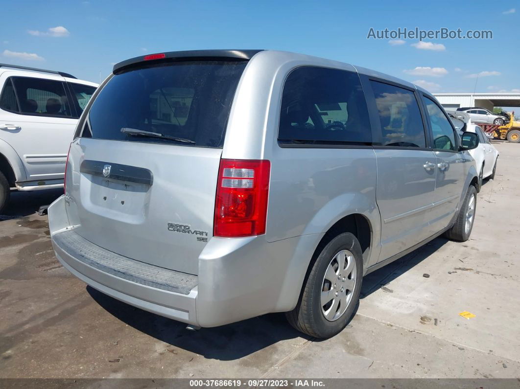 2010 Dodge Grand Caravan Se Silver vin: 2D4RN4DE3AR327007