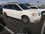 2010 Dodge Grand Caravan Se White vin: 2D4RN4DE3AR352389