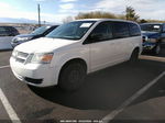 2010 Dodge Grand Caravan Se White vin: 2D4RN4DE3AR352389