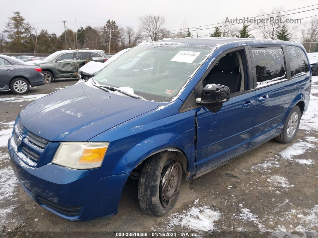 2010 Dodge Grand Caravan Se Blue vin: 2D4RN4DE3AR363053