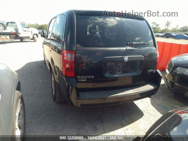 2010 Dodge Grand Caravan Se Black vin: 2D4RN4DE3AR372688