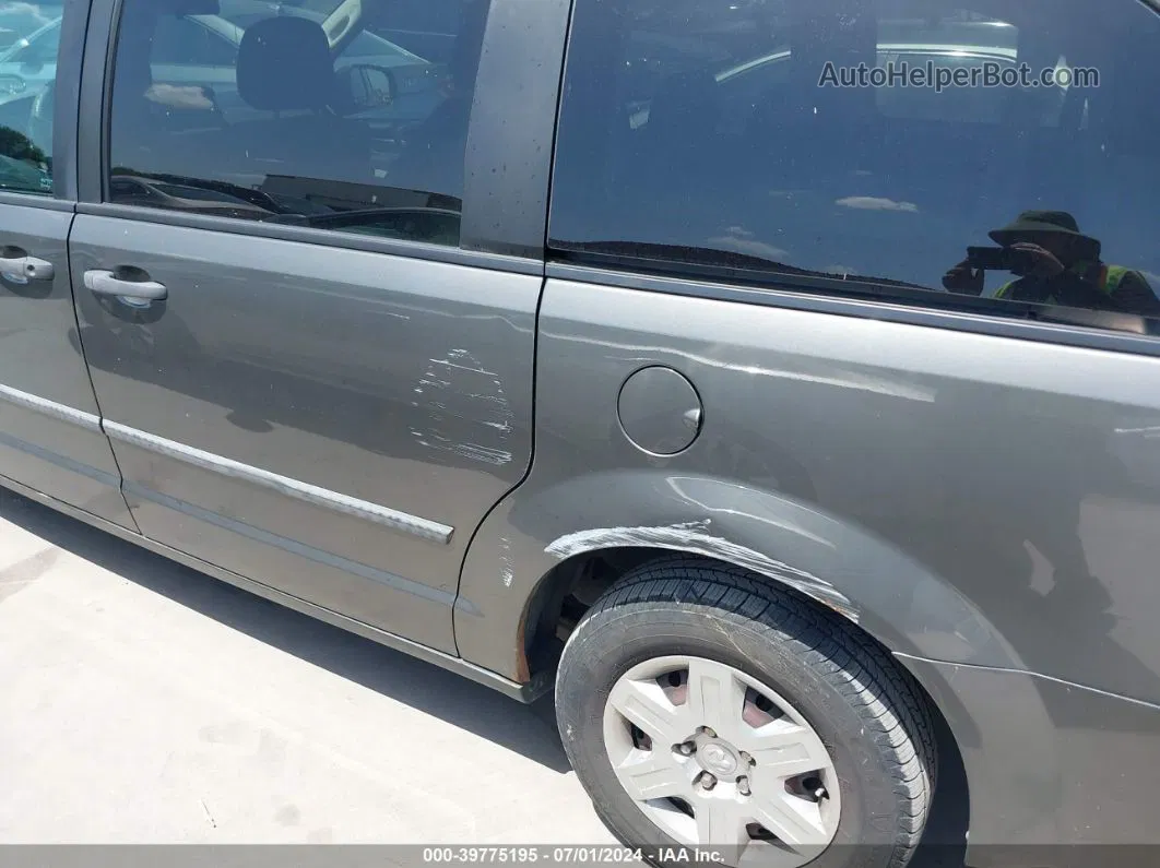 2010 Dodge Grand Caravan Se Gray vin: 2D4RN4DE3AR437443