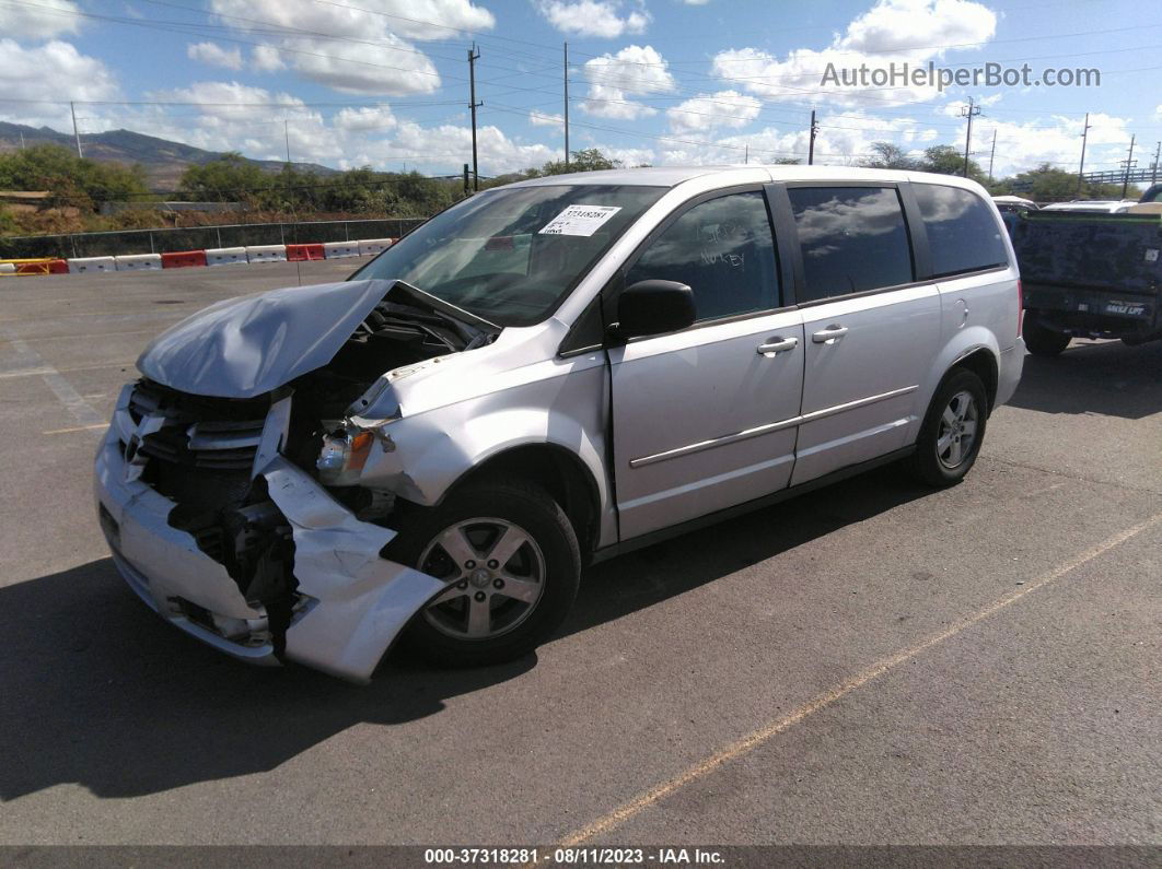 2010 Dodge Grand Caravan Se Silver vin: 2D4RN4DE4AR134168