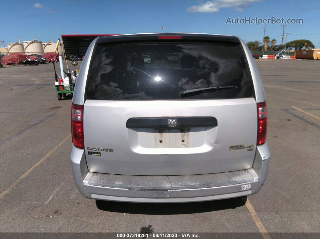 2010 Dodge Grand Caravan Se Silver vin: 2D4RN4DE4AR134168