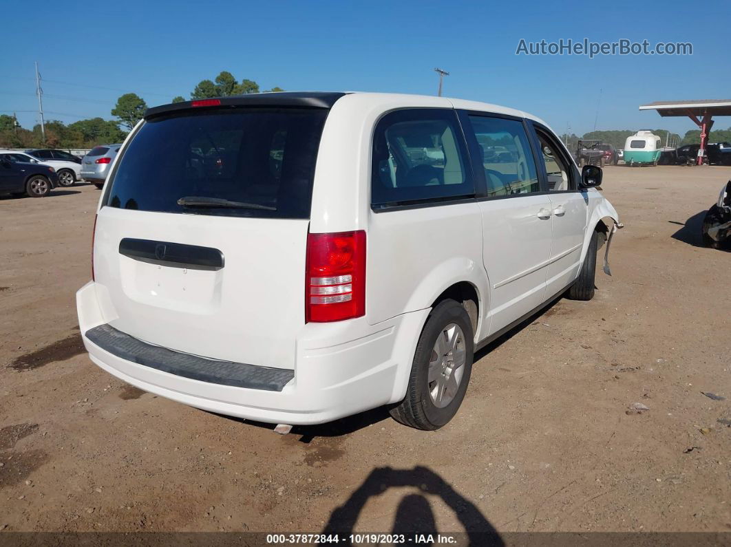 2010 Dodge Grand Caravan Se White vin: 2D4RN4DE4AR267934