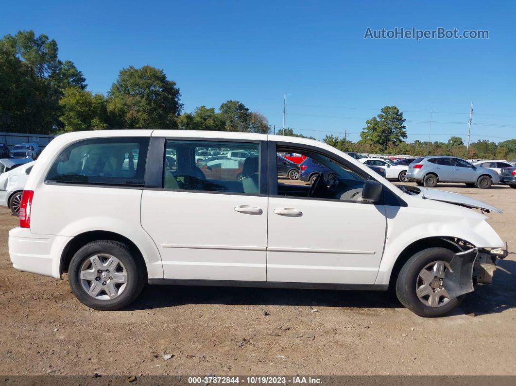 2010 Dodge Grand Caravan Se White vin: 2D4RN4DE4AR267934