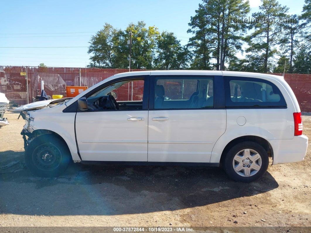 2010 Dodge Grand Caravan Se White vin: 2D4RN4DE4AR267934