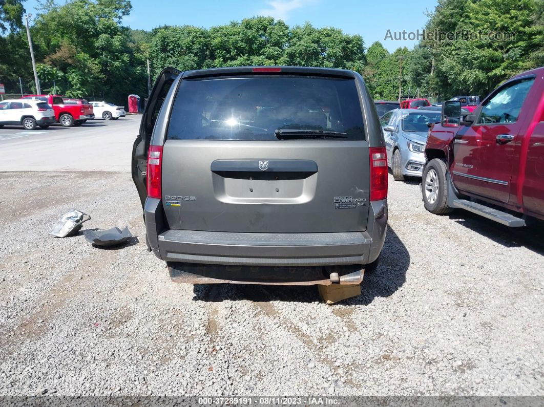 2010 Dodge Grand Caravan Se Серый vin: 2D4RN4DE4AR296947