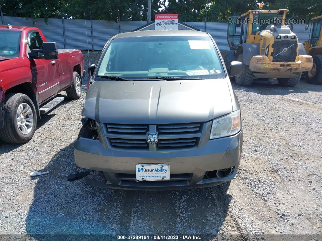 2010 Dodge Grand Caravan Se Серый vin: 2D4RN4DE4AR296947