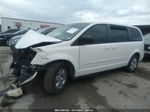 2010 Dodge Grand Caravan Se White vin: 2D4RN4DE4AR303508