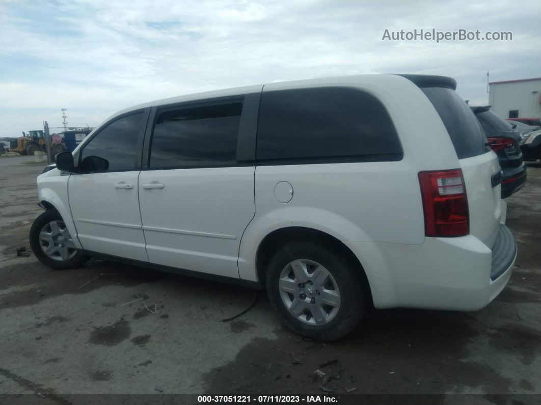 2010 Dodge Grand Caravan Se White vin: 2D4RN4DE4AR303508