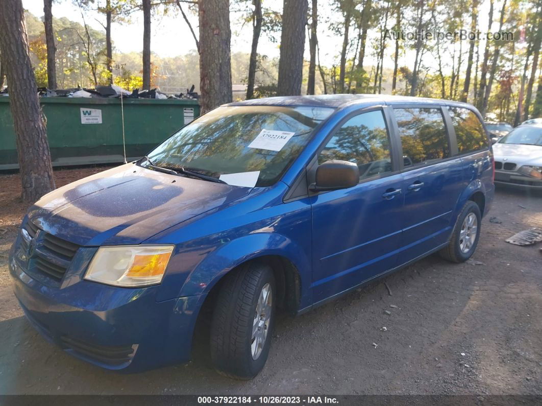 2010 Dodge Grand Caravan Se Blue vin: 2D4RN4DE4AR412213