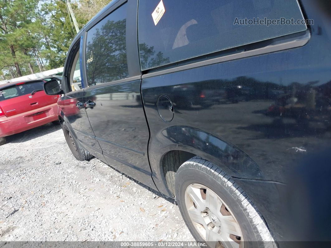 2010 Dodge Grand Caravan Se Черный vin: 2D4RN4DE5AR171312