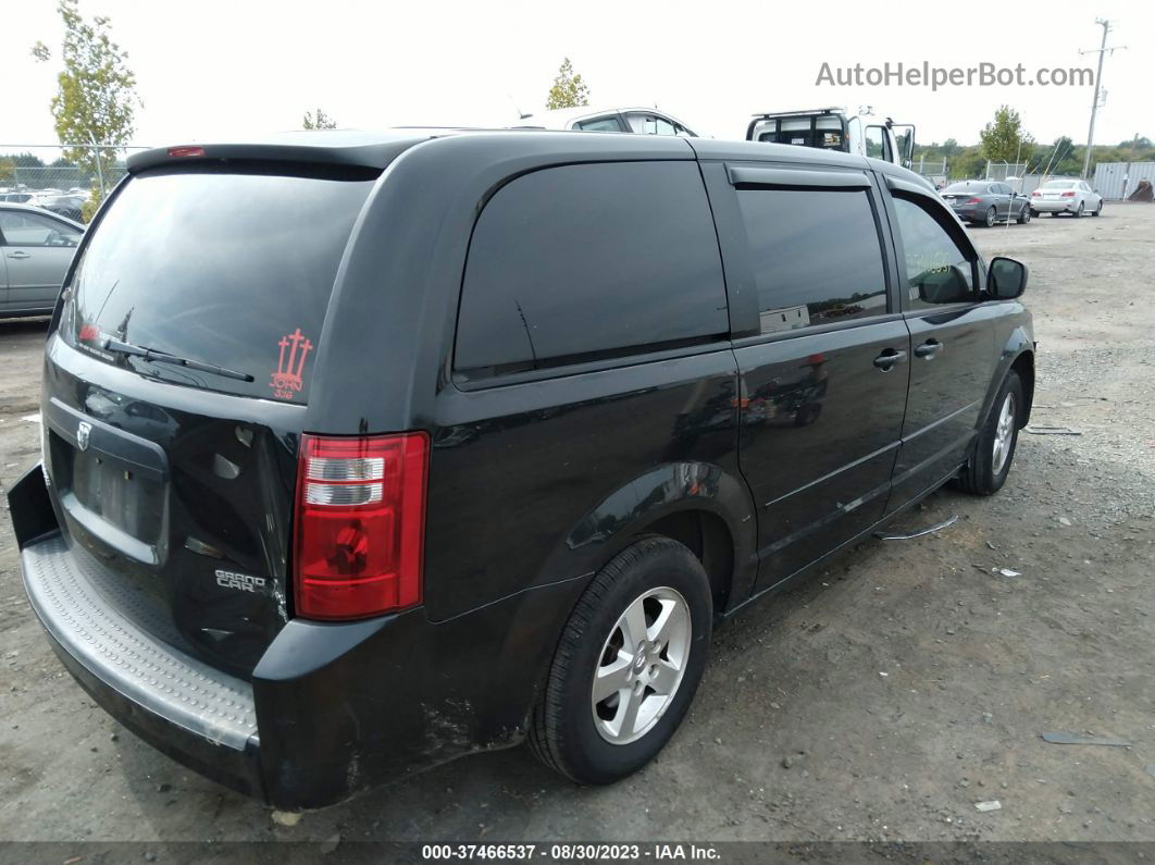 2010 Dodge Grand Caravan Se Black vin: 2D4RN4DE6AR102497