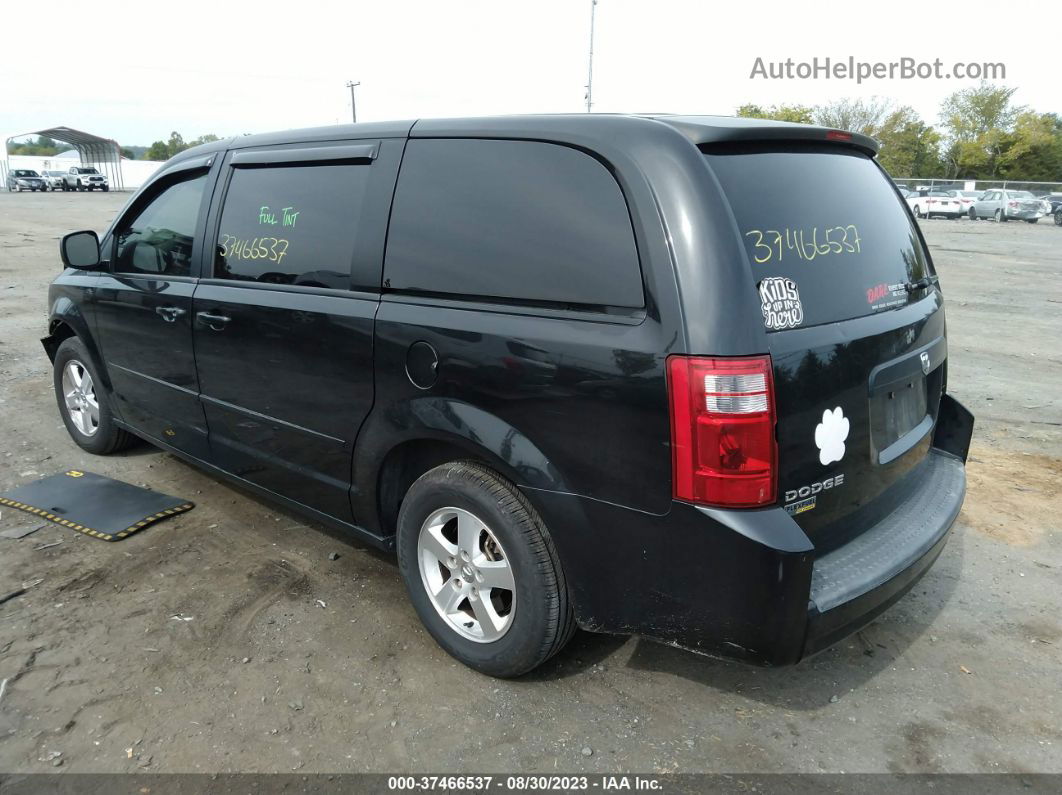 2010 Dodge Grand Caravan Se Black vin: 2D4RN4DE6AR102497