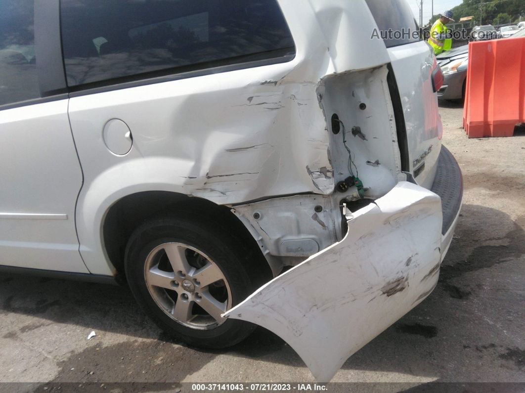 2010 Dodge Grand Caravan Se White vin: 2D4RN4DE6AR168130