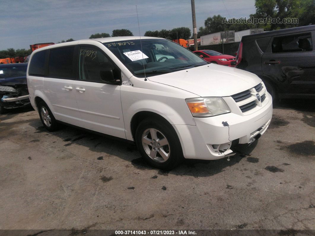 2010 Dodge Grand Caravan Se Белый vin: 2D4RN4DE6AR168130