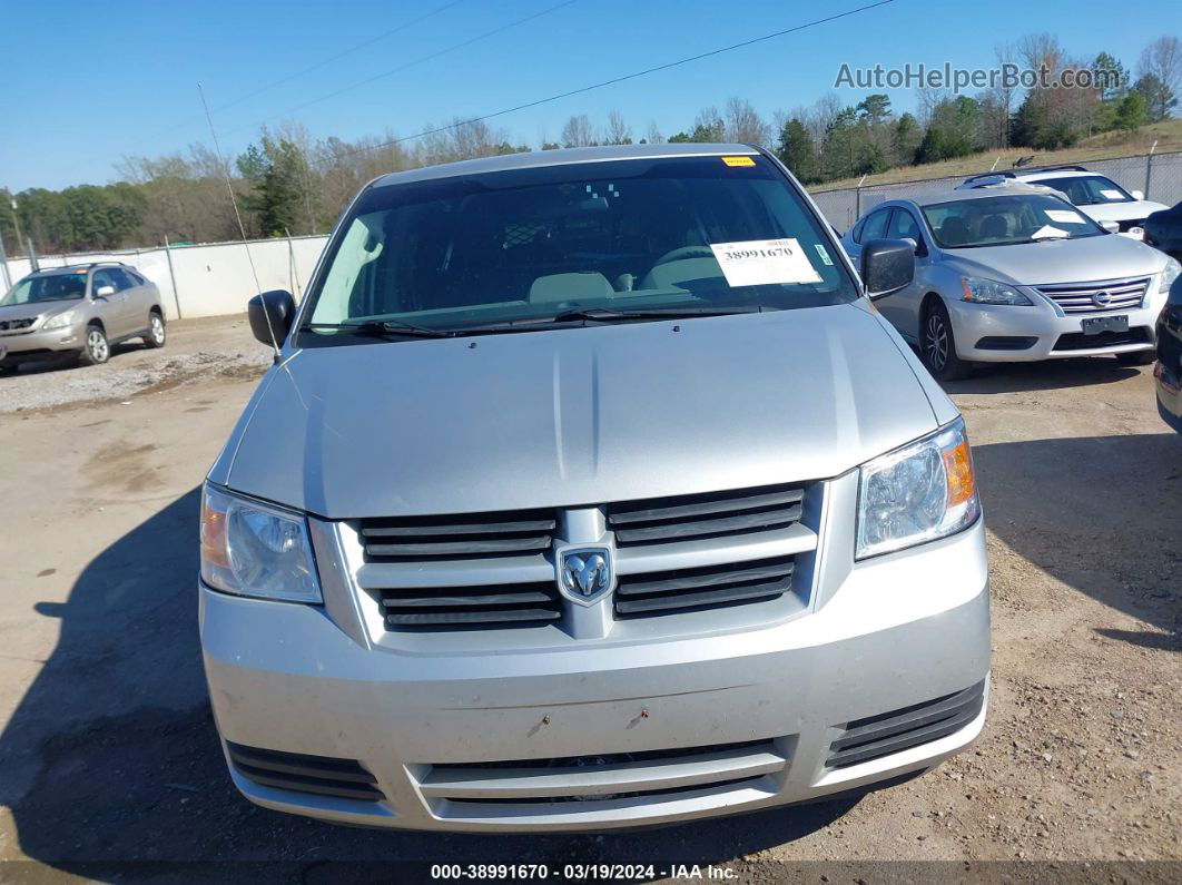 2010 Dodge Grand Caravan Se Silver vin: 2D4RN4DE6AR181315