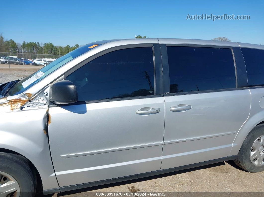 2010 Dodge Grand Caravan Se Silver vin: 2D4RN4DE6AR181315